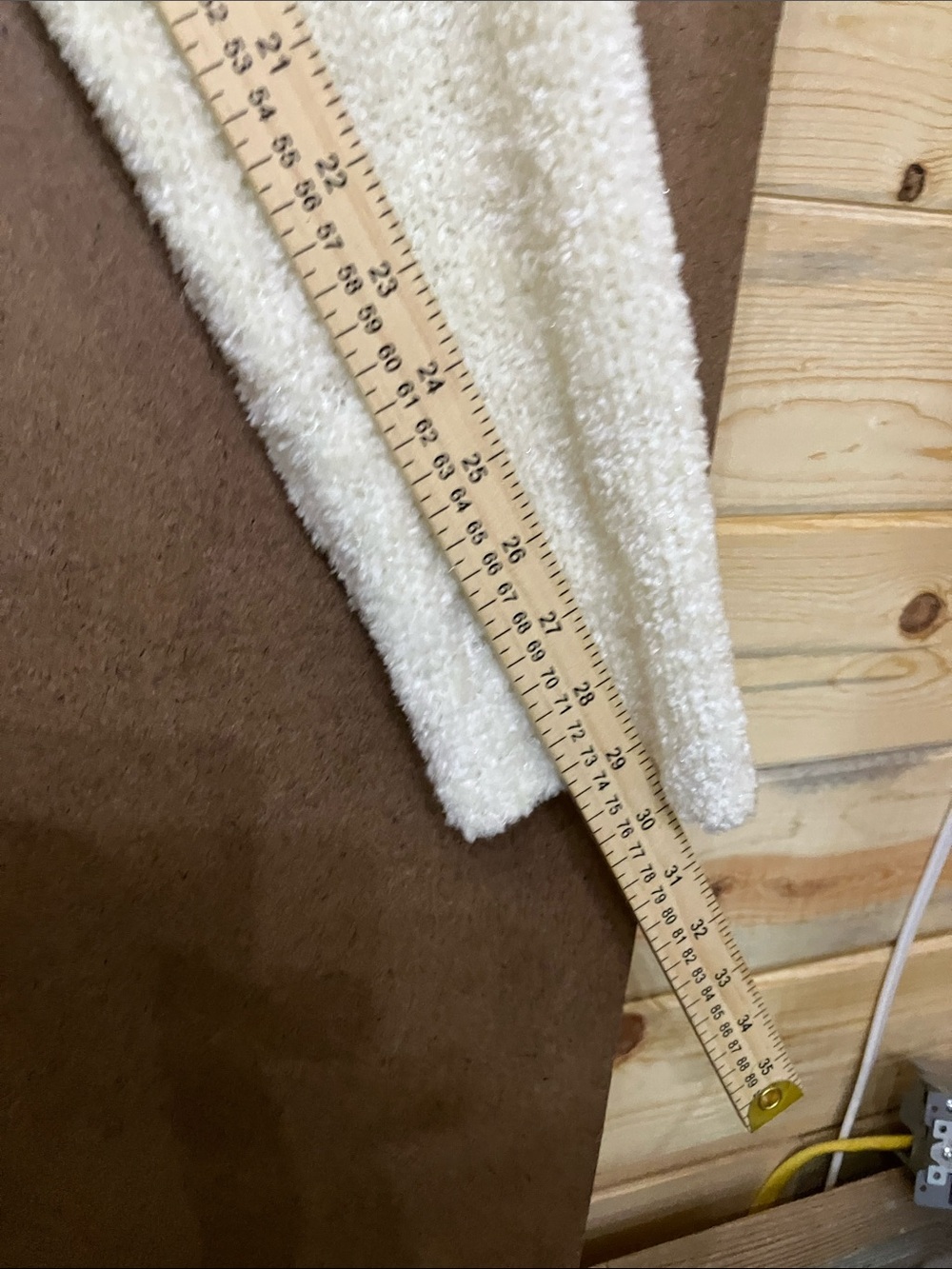 croft & barrow Cream Bouclé Crewneck Sweater - Picture 7 of 9